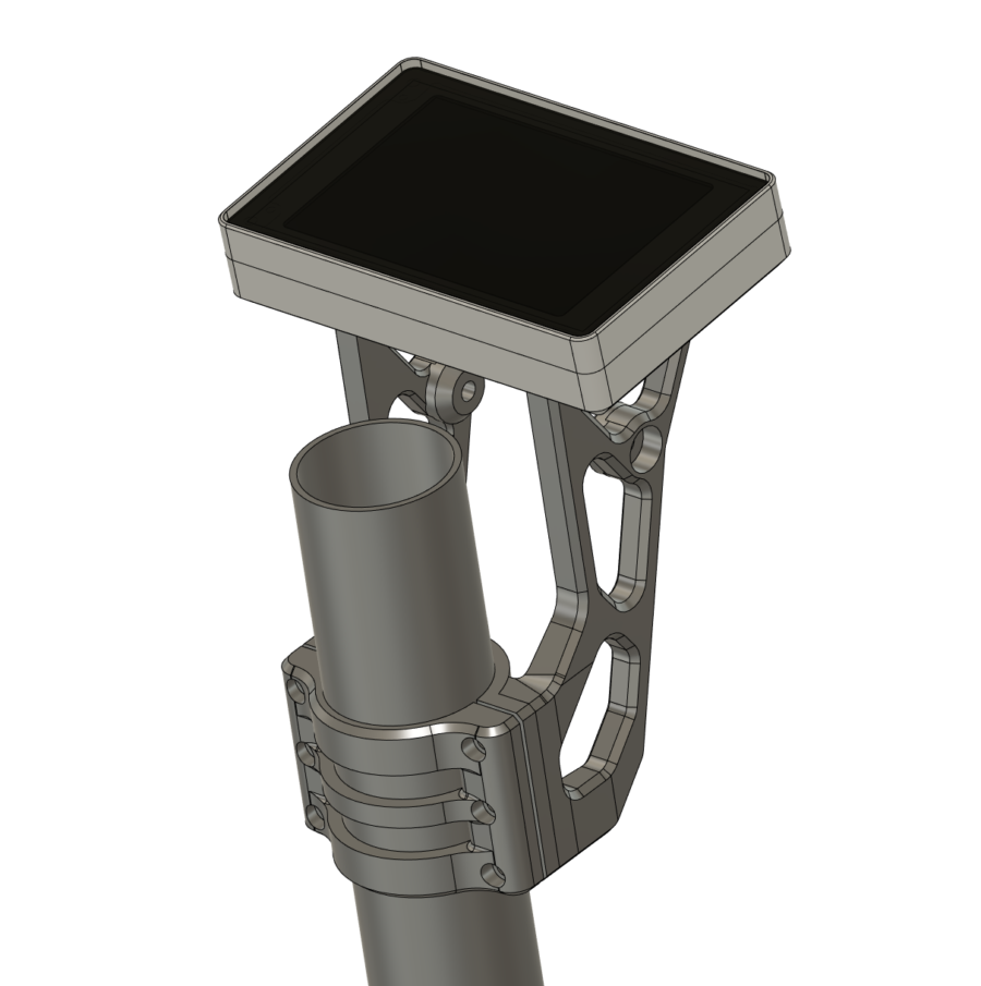 Support SmartDisplay & Phare pour guidon Freestyle - RFP PERFORMANCE